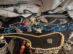 Vintage To Now Jewelry Lot 3lb 125 Pcs 925 Italy,Avon,Germany, Korea….