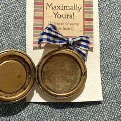 Vintage John Wind Maximal Art Brooch Believe Christmas Winter Open For Photo NWT