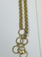 ✨VTG Lot Of 18 Vintage Necklaces & Belt, Chains, Gold silver Tone Varies Styles