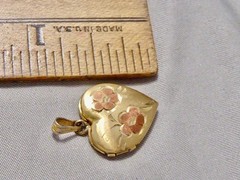 LANDSTROM CO. BLACK HILLS GOLD 1/20TH 14K GOLD AND 14K ROSE GOLD TRIM LOCKE0