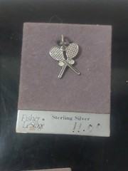Vintage Fisher LeStage Sterling Silver Charm Lot, Sports