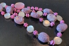 Vintage Lot of Costume Jewelry *Pins,Earrings,Ring,Necklace,and bottle of Beads