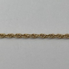 Vintage Unbranded Gold Tone Necklace With Medallion Pendant & Red Stone