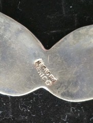 Vintage Alpaca Silver Crushed Turquoise Necklace Choker