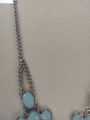 Style: Statement bib necklace / drop fringe collar necklace
