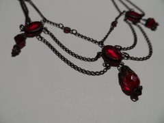 Gothic Necklace Robert Rose Signed 16” to 19”