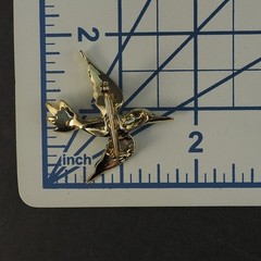 Jewelry Lot Bird Brooch Pin Eagle Hummingbird Roadrunner Rhinestone Enamel Gold