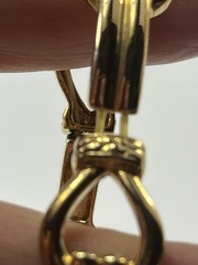 VTG Jewelry Gold Tone Earrings Watch Bracelets Liz Claiborne Neckace Pin READ