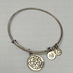 Alex Ani Bracelet Charm Lot 3 Silver Tone Dangle Mom Broncos NFL Sports Symbol