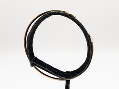 $5860 HERMES Signed HORSE BIT 18k Rose Gold Bangle Bracelet RARE