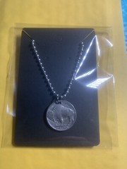 Antique – Random Date – Buffalo Nickel Necklace Chief Coin Pendant Great Gift 🎁