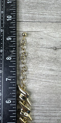 Vintage Unbranded Gold Tone Chunky Bracelet Chain Link Lobster Close