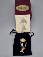 Vintage EDGAR BEREBI TEDDY’S BIG ADVENTURE Brooch Limited Edition & Box