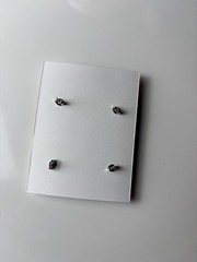 Polymer Clay Earrings Set of 2 , Colorful & Black White Studs