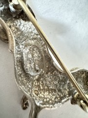 Jezlaine Sterling Silver Dachshund Weiner Dog Brooch