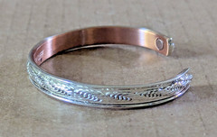 Vintage Solid Copper Cuff Bracelet