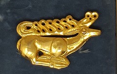 Vintage MMA Scythian Stag Deer Brooch Pin – 2-1/2″ – Metropolitan Museum of Art