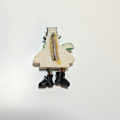 Vintage Snowman Christmas Winter Pin, Let It Snow, Retro Lapel Hat Party Charm