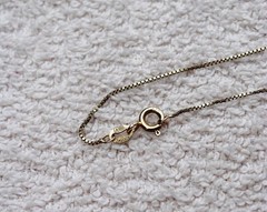 Vintage Box Chain Sterling Silver 925 necklace 18″ 2 grams AGI Italy