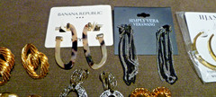 Unique Variety 16 Pair LOT All BRAND DESIGNER PIERCED EARRINGS