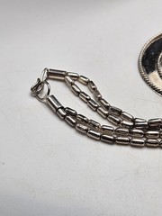 Vintage Southwestern Style Necklace, Unmarked And Untested 21″