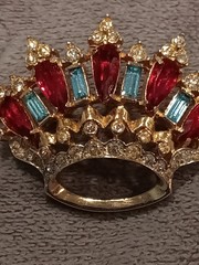 Vintage CORO brooch, 1940s–1950s