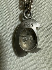 Pewter Penguin Necklace Not specified Used
