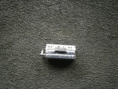 Upright Piano Enamel Keyboard Vtg Sterling Silver Bracelet Charm Pendant 2.0g