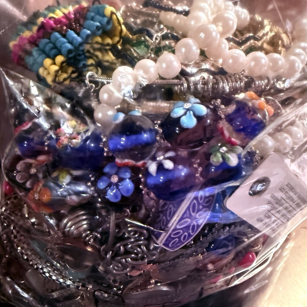 6+ Pounds LBS VINTAGE TO NOW CRAFT SCRAP Jewelry Lot Harvest Repurpose