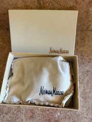NIB Vintage Neiman Marcus FineArt 925 Silver Jungle Animals Charm Bracelet 70.3g