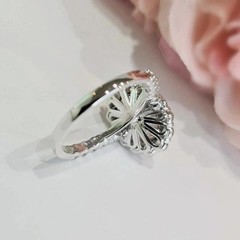 2Ct Oval Cut Lab Created Diamond Halo 14K White Gold FN Engagement Wedding Ring