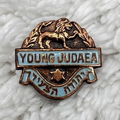 Vintage Judaica Pin Lot 5 Pieces ORT Wer-Gap Young Judaea Women’s American 1974