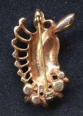VTG Sterling Silver Jewelry LOT Vintage Horse Two Sterling Silver one gold plate