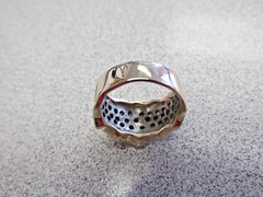 1.50 ctw Diamond Pave Ring in 14k Gold size 6.25 SI1-2 G Diamonds Make Offer