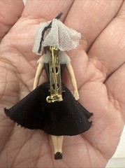 VTG After Five Barbie Brooch/ Pin One Of A Kind Convention Piece
