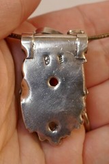 Vintage Studio Handmade Sterling Silver & Carnelian Choker Style Necklace