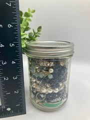 Vintage and Contemporary Mystery Jewelry Jar – Good Condition – 7
