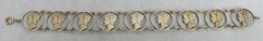VINTAGE SILVER MERCURY DIME “DIME-ON” BRACELET