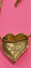 Rare Vintage Trifari and Monet gold tone short chain necklaces 14” & 16″