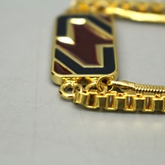 Lanvin Vintage Double Chain Necklace, Classic Necklace, with Tag