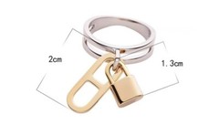 Sally’s Quality 100% Copper Scarf Ring Lock Buckles Brooch For Silk Scarves