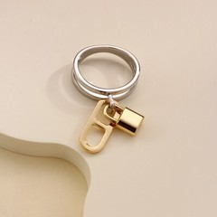 Sally’s Quality 100% Copper Scarf Ring Lock Buckles Brooch For Silk Scarves