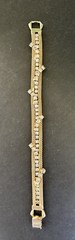 Vintage Jewels By Julio Gold Mesh Rhinestone Bracelet