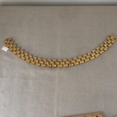 Rare Ciner MMA Museum Of Modern Art Necklace Collar Link Panther *455
