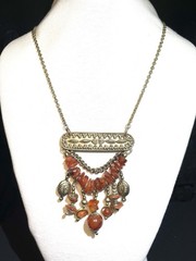 Amber Nuggets With-Insect..charms, Chains, Necklace