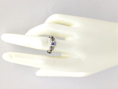 Vintage Elegant RING Sterling Silver 925 with Chic Stone -size: 8US (18mm) | #36