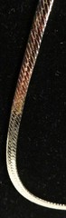 Vintage 14k GF Gold Tone Herringbone Chain Necklace 24″ Unbranded Tone Fashion