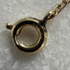 12K Gold Filled Cameo Pendant Necklace 15” Inch Cable Chain Carved Shell Vintage
