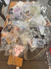Unsearched Vintage To Modern Craft and Wearable Jewelry Mixed Lot 3 Lbs