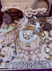 Vintage Estate Costume Jewelry Lot! AVON, MONET and more!